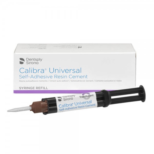 Calibra Universal DC, Resin Cement Automix 4.5g, Bleach