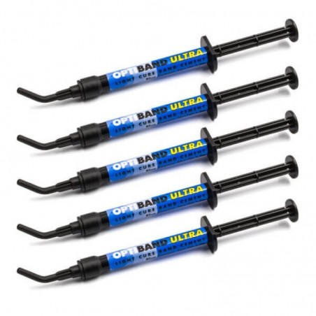 Optiband Ultra, LC Band Cement Paste, Blue, Syringe
