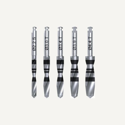 Drill Kit for Edge Implants, Ø3.5-5.0mm