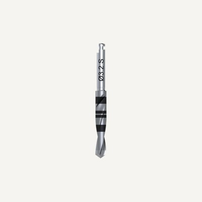 Twist Drill, Straight, Ø3.2 x 7-17mm