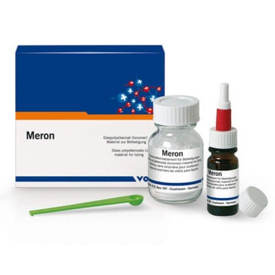 Meron Set, Glass Ionomer Luting Cement, Powder + Liquid