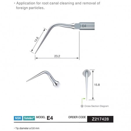 NSK Endo Canal Cleaning Tip, E4