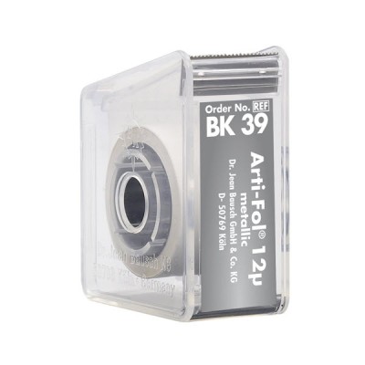 Bausch Arti-Fol Metallic 12μm (Uncoated), Width 16mm, Length 20m