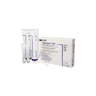 3M Impregum Soft - Heavy Body - 120ml Base and 15ml Catalyst  2-Pack of each