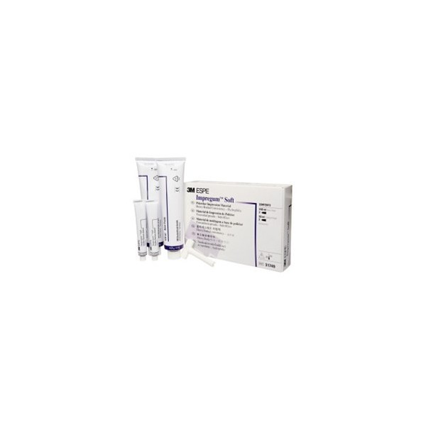 3M Impregum Soft - Heavy Body - 120ml Base and 15ml Catalyst  2-Pack of each