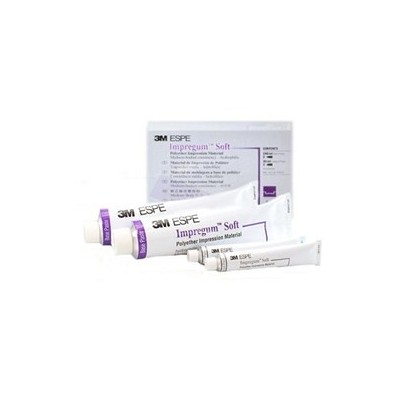 3M Impregum Soft - Medium Body - 120ml Base and 15ml Catalyst  2-Pack of each