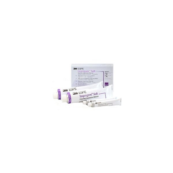 3M Impregum Soft - Medium Body - 120ml Base and 15ml Catalyst  2-Pack of each