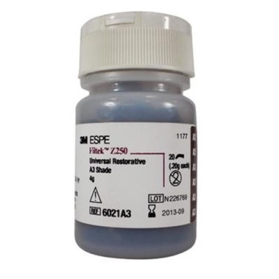 3M Filtek Z250 - Universal Composite - Shade A3 - 0.2g Capsule  20-Pack