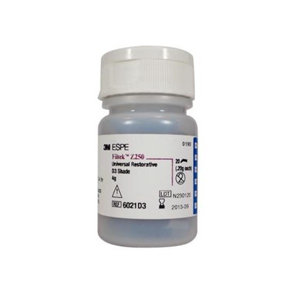 3M Filtek Z250 - Universal Composite - Shade D3 - 0.2g Capsule  20-Pack