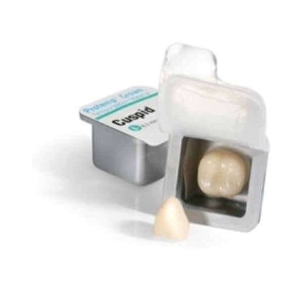 3M Protemp Crown - Preformed Temporary Crowns - Bicuspid Upper Small A2  5-Pack