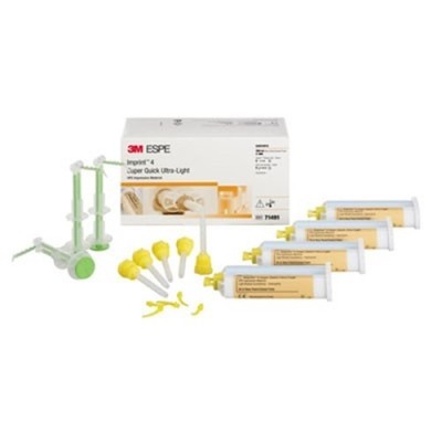 3M Imprint 4 - Garant - Super Quick UltraLight - 50ml Cartridge  4-Pack and 5 tips and Syringes