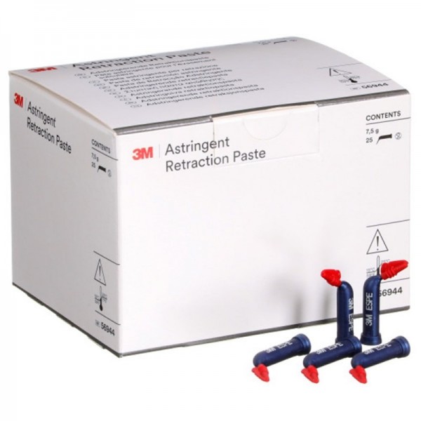 3M Astringent Retraction Paste - Capsules  25-Pack