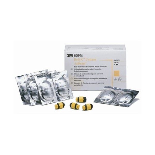 3M RelyX Unicem - Resin Cement - A2 - Aplicap  50-Pack