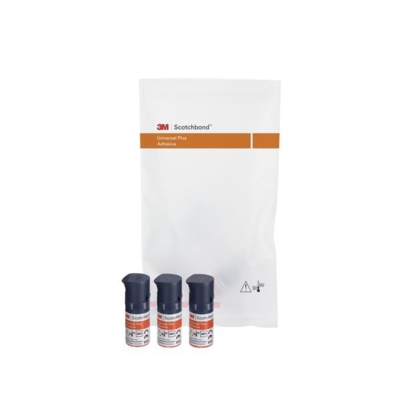 3M Scotchbond Universal Plus Adhesive - Refill Vial - 5ml  3-Pack