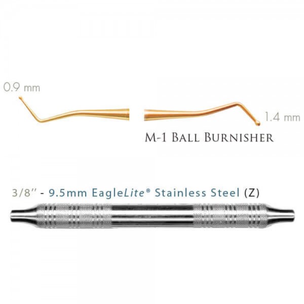 Composite Ball Burnisher M-1, Posterior, EagleLite