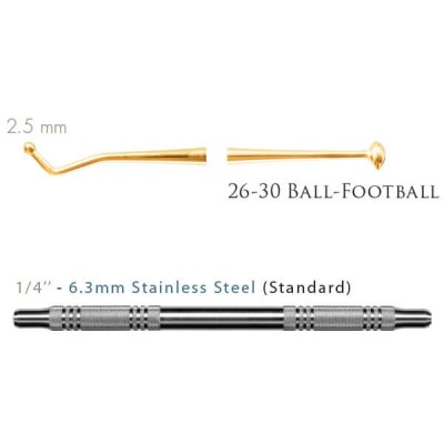 Composite Burnisher 26/30 Ball/Oval, Posterior, Standard