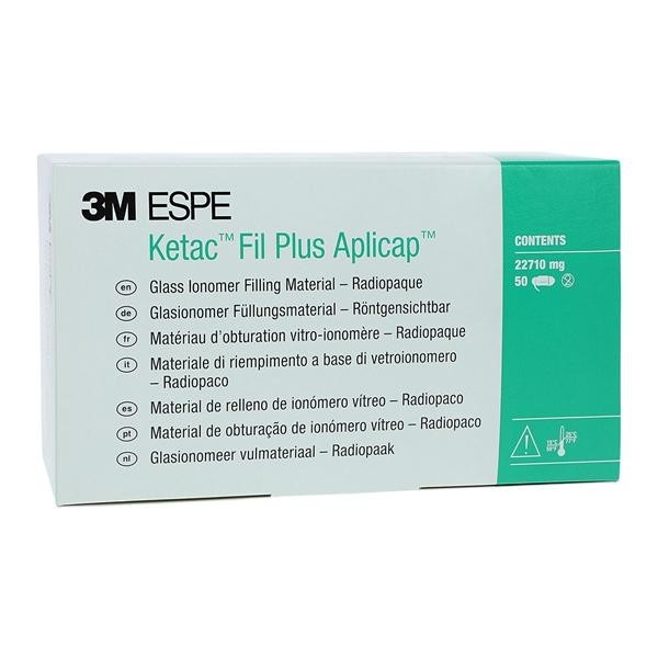 3M Ketac Fil Plus Glass Ionomer Composite Aplicap Capsule  Refill 50/Bx