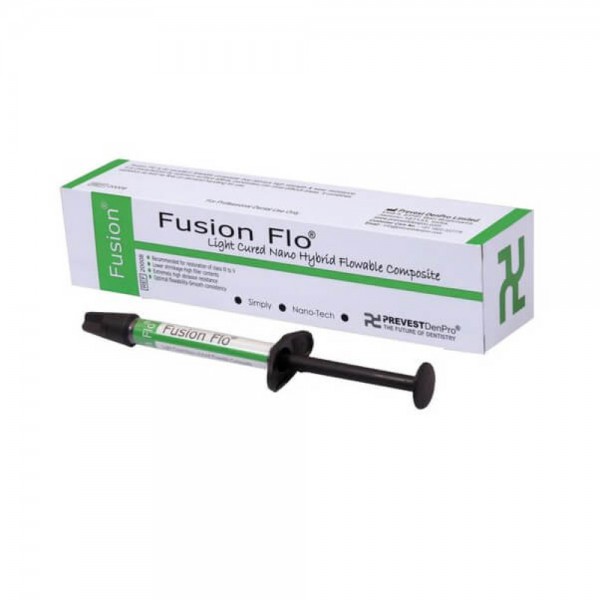 Fusion Flo, A2 Light Cured Nano Hybrid Flowable Composite