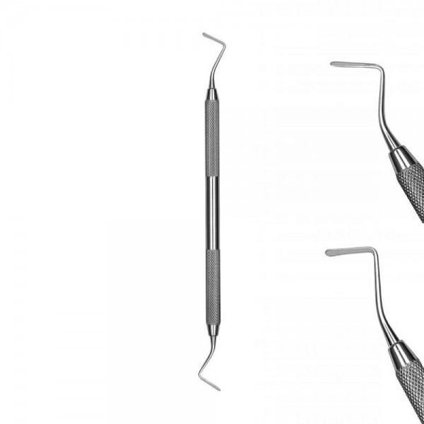 Gingival Cord Packer No. 113, Angled, Serrated