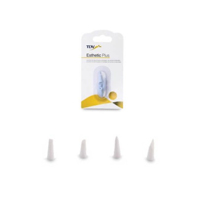 Esthetic Plus Refill, 4 Soft Brush Tips