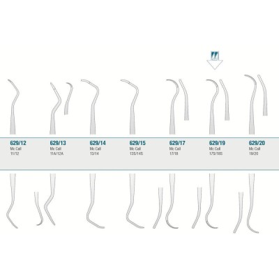 Curette MC CALL 17S/18S