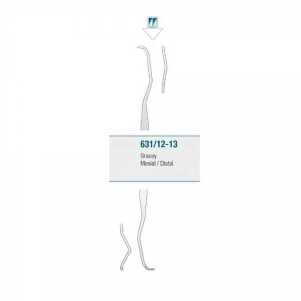 Curettes Gracey Distal 12/13