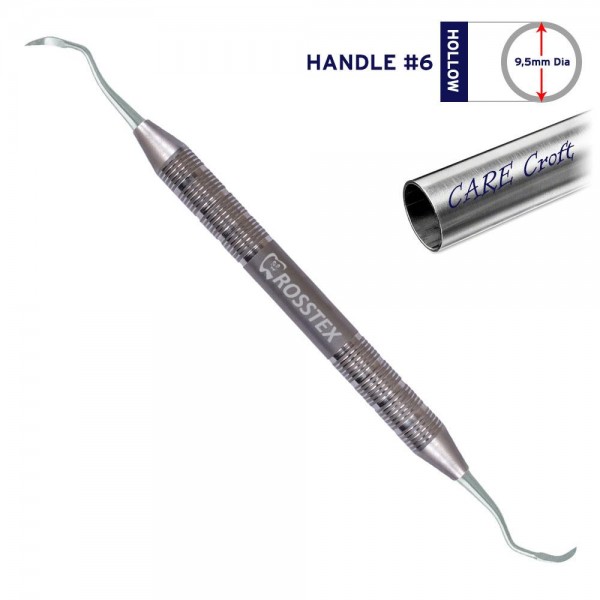 Dental Sickle Scaler Crane Kaplan CK-6, Handle No. 6