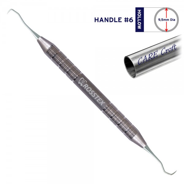 Dental Sickle Scaler Jacquette H3/4, Handle No. 4