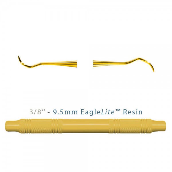 XP Sickle Scalers, 204S, DE, EagleLite Resin Handle