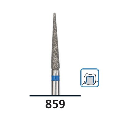 Needle Long Diamond Burs G859, Coarse Grit, FG-016