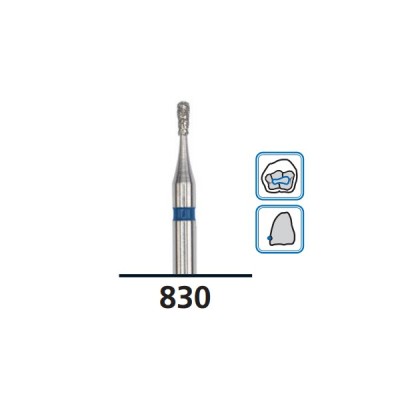 Pear Diamond Burs F830, Fine Grit, FG-016