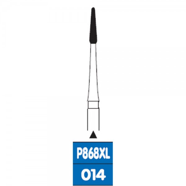 Perio Diamond Burs RA, Depth Marker 868XL, Super Fine Grit, FG-014