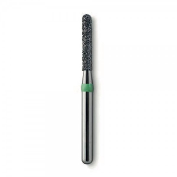 Round-End Cylinder Long Diamond Burs G881 DLC, Coarse Grit, FG-014