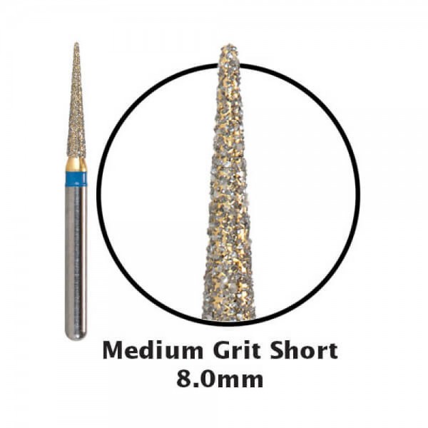 Shorter IPR Stripping Diamond, Medium, FG 014, ISO 858