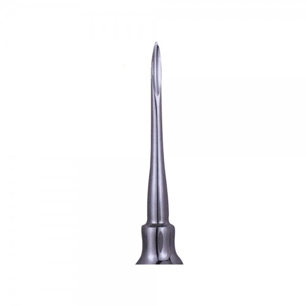Dental Elevator Flohr, Straight Pointed Gouge, 3.2 mm
