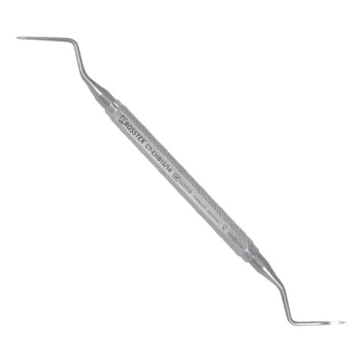Dental Elevator Heidbrink, Double-Ended Pointed Gouge, 1.5 mm