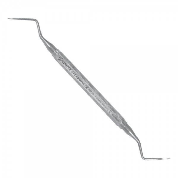 Dental Elevator Heidbrink, Double-Ended Pointed Gouge, 1.5 mm