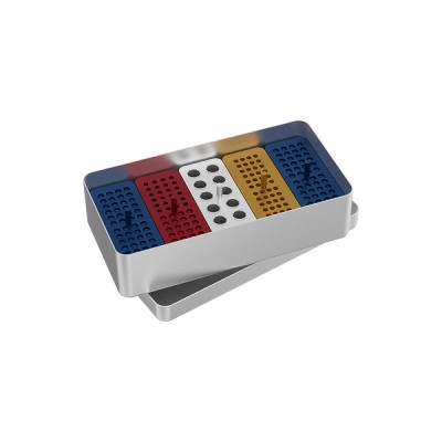 Endodontic Aluminium MAXI Box with Lid