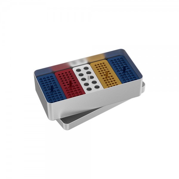 Endodontic Aluminium MAXI Box with Lid