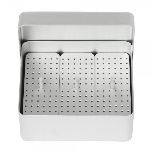 Endodontic Box Aluminum Medium, Silver