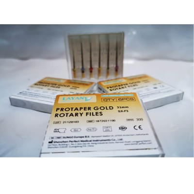 Layan Protaper Gold Rotary Files 31mm SX-F3
