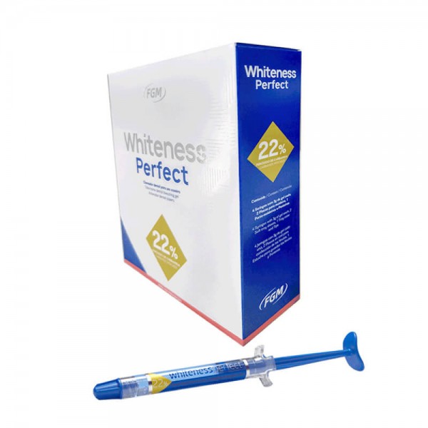 Whiteness Perfect 22% CP (3ml) Kit/4 Syringe, in-home use