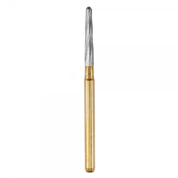 Endo-Z Carbide Bur (Golden), FG 015, Round End Taper ISO No. 299