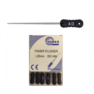 Thomas Finger Plugger 21mm No. 15-40 Stainless Steel
