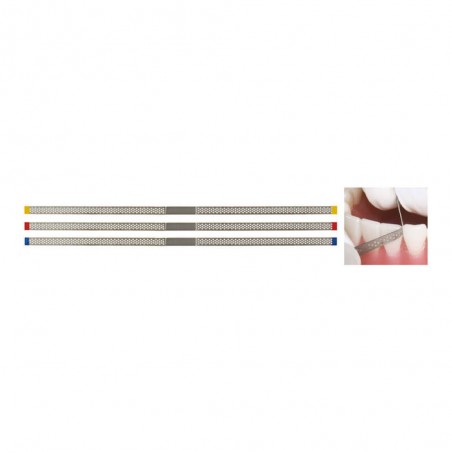 Diamond Perforated Interproximal Strips, Narrow 2.5mm (Fine) PK/10