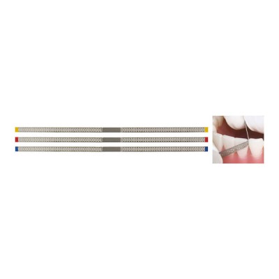 Diamond Perforated Interproximal Strips, Wide 3.75mm (Assorted Grit) PK/9