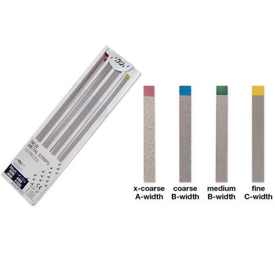 GC METAL STRIPS, Assortment (All Grains), PK/12
