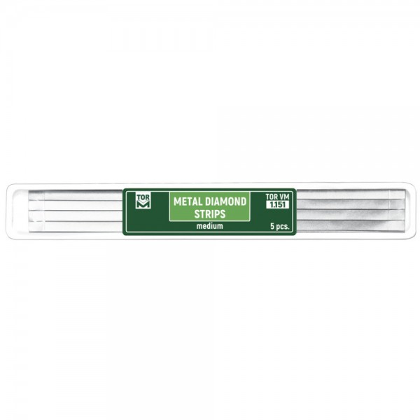 Metal Diamond Strips, Medium, 4mm