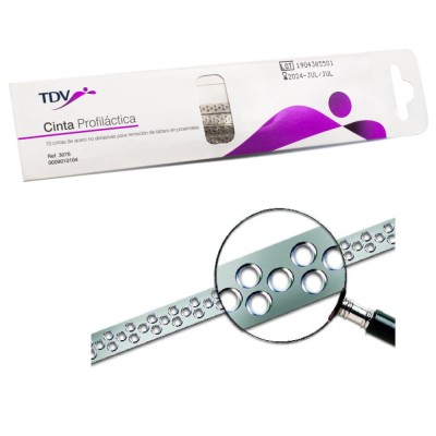 Prophylactic Strips, Stainless Steel, 100mm x 4mm, PK/10