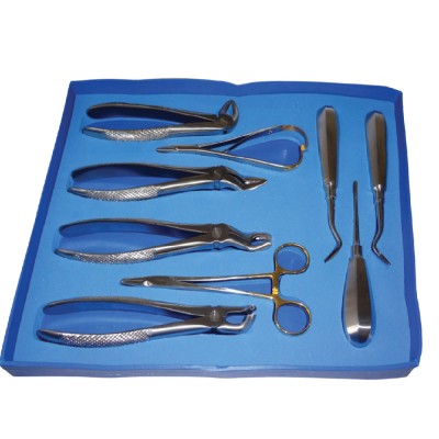 Dental Extraction & Oral Surgery Set No. 2, 9 Pcs